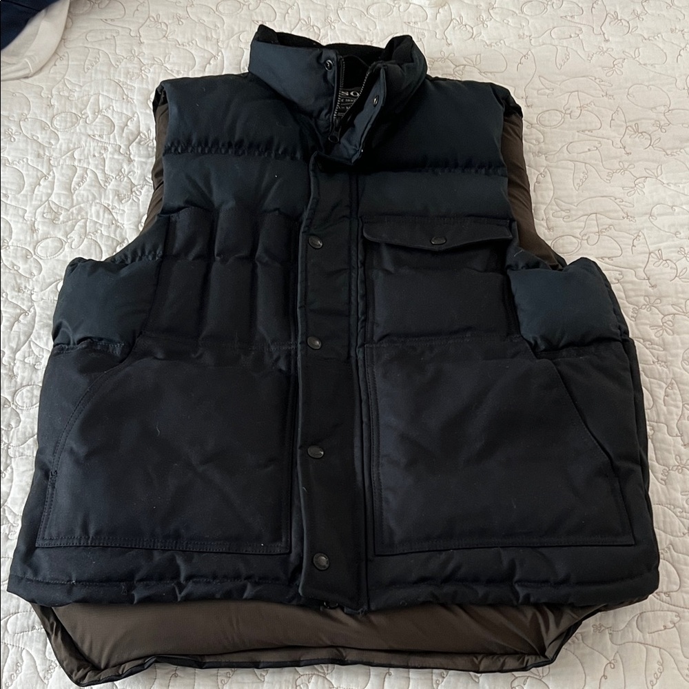 Men's Filson down cruiser Vest